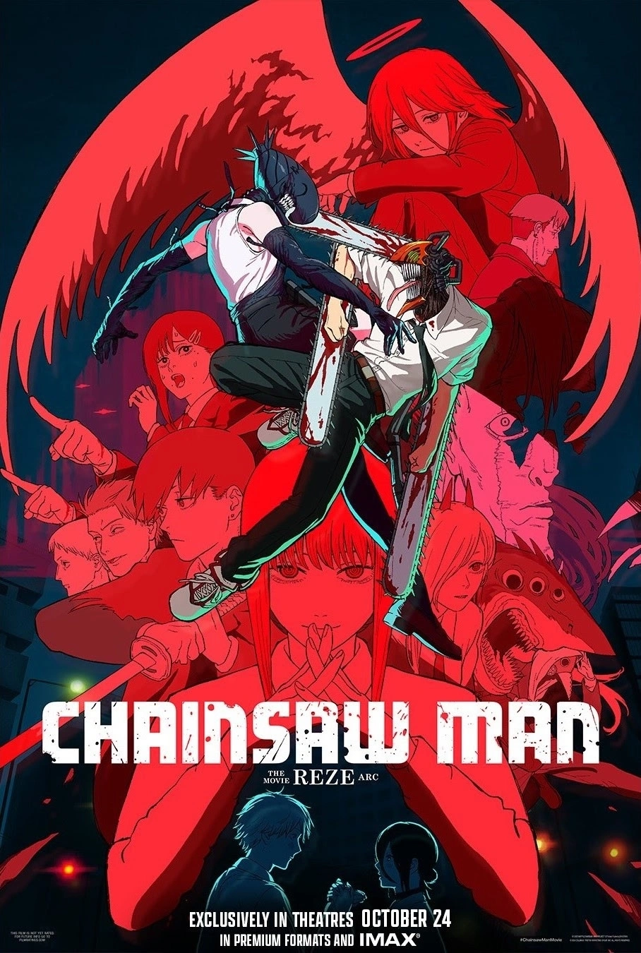 imagem de fundo do tópico Chainsaw Man - O Arco da Reze