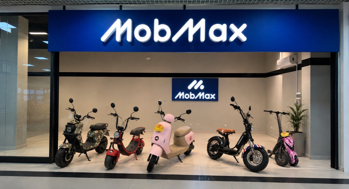 Logo marca do serviço MOBMAX