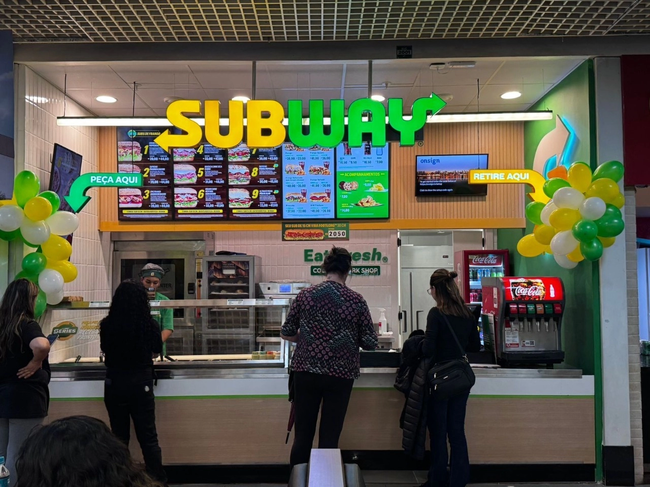 Imagem de background Subway